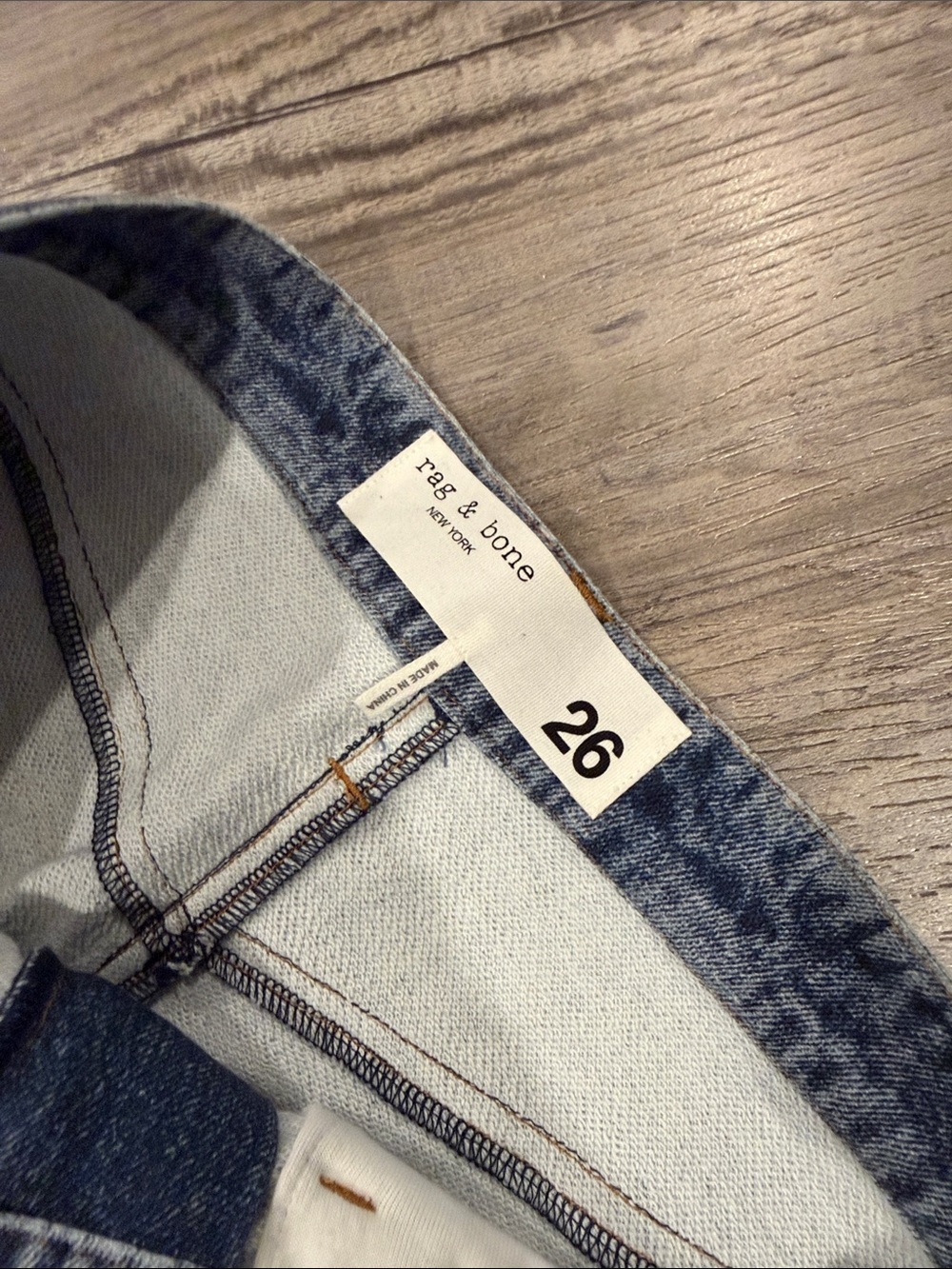 NEW rag & bone Wide-Leg High-Rise Jeans Miramar Sofie Wide-Leg Size 26 NWOT - Picture 6 of 12